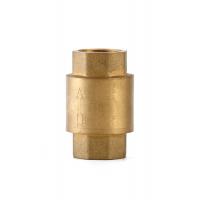 China Nontoxic DN10 Brass Inline Check Valve , Weather Resistant One Way Valve Brass on sale
