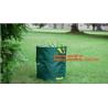 260L PP fabric leaf waste bags/garden bag waste/garden refuse sack,Green PE Bag