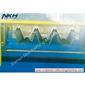 China European 153 Metal Deck Roll Forming Machine , Floor Tiles Making Machine With High Rib supplier