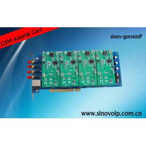 China SinoV-GSM400P 4 GSM port GSM Asterisk card supplier