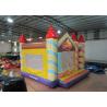 China Waterproof Funny Inflatable Jump House 5 X 5m , Kids Bounce House Silk Printing wholesale