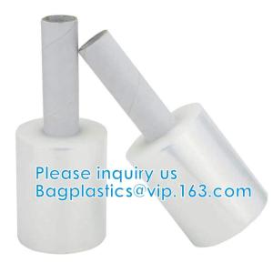 China 頑丈な伸張の2つのブランドの伸張テープ、明確な延長中心のハンドルの収縮の覆い5インチ移動覆いテープ/フィルム パック wholesale