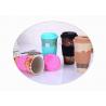 Creative Bamboo Fibre Coffee Cup , Personality Anti Scalding Mug With Silicone