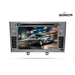 PEUGEOT 408 DOUBLE DIN CAR DVD WITH GPS WITH A8 CHIPSET DUAL CORE 1080P V-20 DISC WIFI