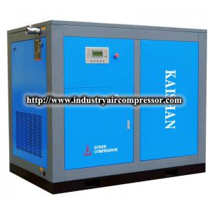 China Standard efficiency screw 10 HP air compressor Low rotation IP54 rated supplier