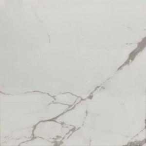W.A 0.05% Carrara Ceramic Tiles Wall Inside Panels White Polished Glazed Tiles  60x60cm Swimming Pool Outside