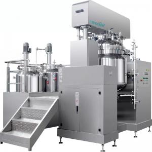 China 220V 380V Skin Care Cosmetic Emulsifier Mixer Homogenizer Practical supplier