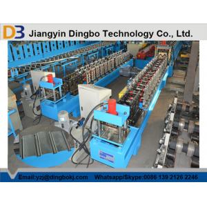 China Garage Metal Shutter Door Roll Forming Machine , Steel Strip Roller Slat Making Machine supplier