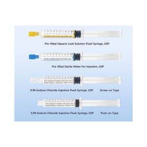 China Jeringa estéril precargada desechable para inyecciones de alergia en tamaños de 3 ml/5 ml/10 ml con 3 años de vida útil y clasificación de instrumento Clase II wholesale