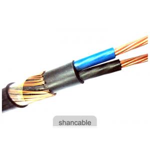 Copper Tape XLPE Insulation Cable / Underground Power Cable 90 Degree