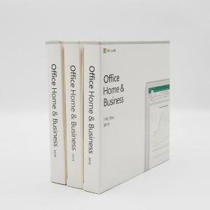 China Spanish Language Microsoft Office 2019 Home And Business PKC Retail Box supplier