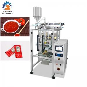 China 800ML Vertical Liquid Packing Machine For Ketchup / Tomato Paste Sachet supplier