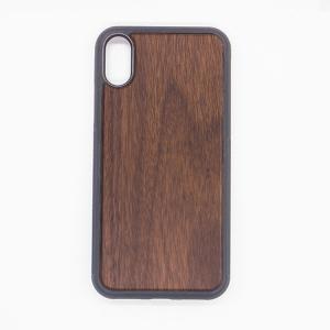 China Shock Absorbing Real Wood iPhone Case / Apple Wood Case with Smooth Finish Edge wholesale