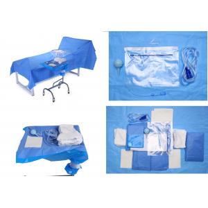 China Operating Room Sterile Blue Sterile Drape Sheets for Baby Bith Surgery supplier
