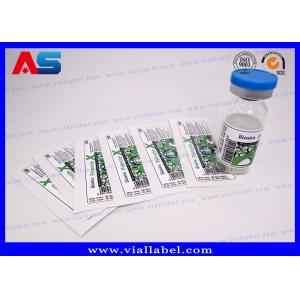 CMYK White Pearl Film 10ml Vial Label For Injection Bottles