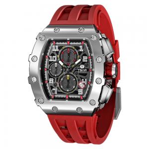China Men'S Richard Mille Watches Casual Business Quartz Dial Silicone Wrist Watch supplier
