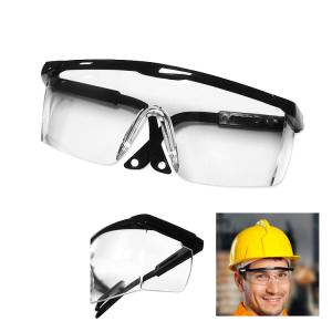 China ESD Safety Clear Eye Protective Glasses Anti Scratch UV400 Vented supplier
