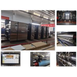 China Durable Corrugated Cardboard Box Making Machine Servo Control Register supplier