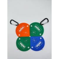 Double Sided PVC Key Holder Soft Multicolor Decorative Pendant