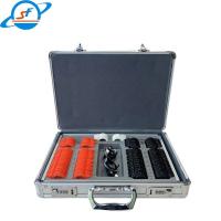 China Durable Stainless Steel Optical Trial Lens Set Box Plastic Rim Leather Case on sale