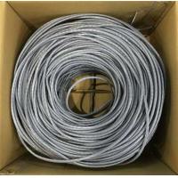 China 155M Bandwidth 24 AWG Cat5e Ethernet Cable Cat.5E F-UTP Copper Lan Ethernet Cable on sale