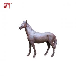 China Metal Garden Creative Decorations Horse Statues Life Size Stainless Steel Sculptures For Outdoor Decorative Statue supplier
