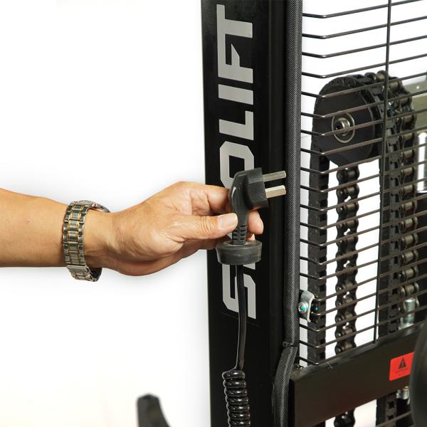 China Sinolift CDD10-LS700 walkie fully electric lithium cell dual-arm reel stacker | roll handling wholesale