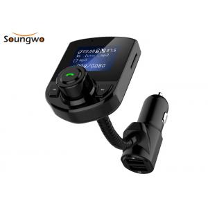 1.44inch LCD Handsfree Bluetooth Car Kit 3.5mm Bluetooth Car Adapter