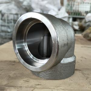 ANSI B16.11 Socket Welded Pipe Fittings Elbow A105 90 Degree