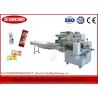 Horizontal Snack Food Packaging Machine For Ice Cream Bar / Quick Frozen Food