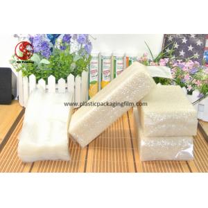 Waterproof  Vacuum Packed Rice Brick Bags With Square Bottom Custom Printing Available