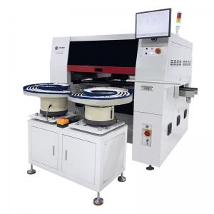 China CHM-861 33100cph Automated LED lens blue light Pick And Place Machine For Component Height 12mm supplier