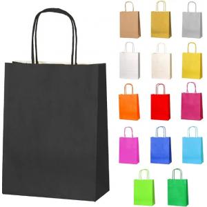 Shopping Custom Kraft Food Packaging Bags Accept Logo Printing