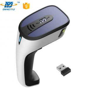 FCC 2200mAh 2D Wireless Barcode Scanner COMS QR USB