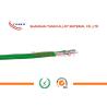 China White And Green Kc Thermocouple Cable With PTFE Insualtion And Metal Screen wholesale