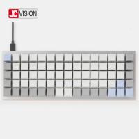 China 75 Keys Mechanical Keyboard Kits Anodized Aluminum Box Hot Swappable C Type Interface on sale