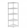 China Living Room Metal Wire Racks For Storage / 5 Shelf Wire Shelving Unit wholesale