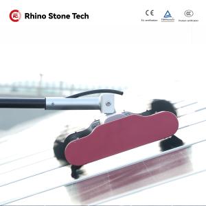 China ソーラーパネル清掃用プラグインブラシ 630RPM 赤色ソーラーパネル自動クリーナー wholesale