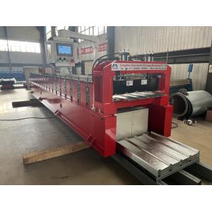 G250-G300 Zinc Coil Roof Forming Machine , Panel Roll Forming Machine Three Phases