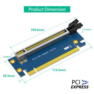 China 90 Degree PCI E Riser Card 3.0  Pcie Riser 1x To 16x Riser Card For 2U Server wholesale