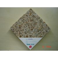 China Rusty Yellow G682 Flamed Granite Tiles For Exterior Paving Stone on sale