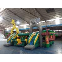 China 8x6m Inflatable Trampoline Theme Park Kids Play Amusement Park Equipment on sale