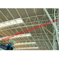China ETFE PTFE Coated Stadium Membrane Structural Steel Fabric Roof Truss Canopy America Europe Standard on sale