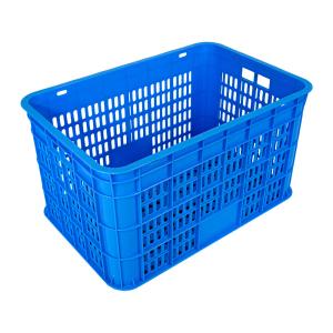 China PP 換気 貯蔵 積み立てられる網状 流通 プラスチック 果物 野菜 箱 wholesale