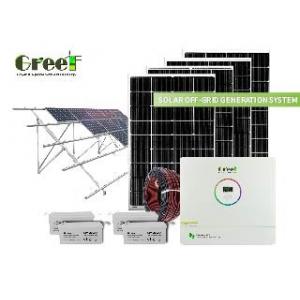 Sistema de energía de la energía solar de 5KW 10KW para el sistema solar casero de la generación