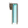 China 20Ft Portable Prefab Container Family Pool with Lucite Acrylic and Density 1.2g/cm3 wholesale