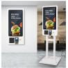 China Autoservicio Pedidos Máquina de pago Terminal de quioscos con cámara/impresora/código QR Escaneo para restaurante de supermercado wholesale