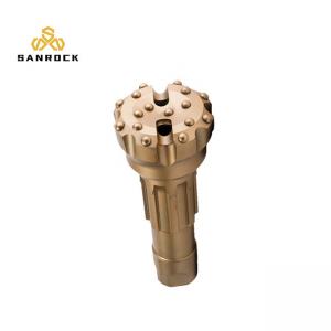 China Dth Rock Drill Bit 6 Inch  High Air Pressure  Carbon Steel Material For Ore Mining supplier