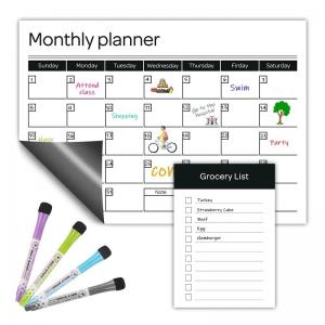 China Multipurpose Magnetic Refrigerator Frame To Do List Planner Dry Erase Weekly Planner supplier