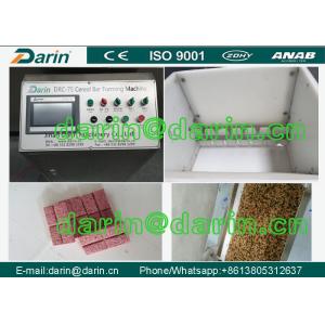 China Healthy snack peanut Cereal Bar Making Machine can be round , cylindrical , square shapes supplier